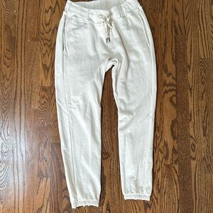 NSF Sayde Off-White Jogger Pants - M